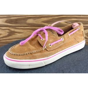 Sperry Top-Sider Women Size 10‎ M Brown Boat Shoe Fabric 9777616